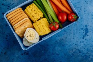 Food in a Lunch Box