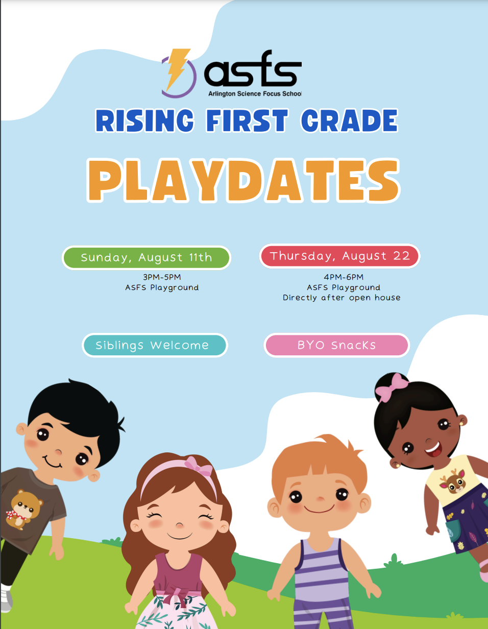 1st grade playdates 2024