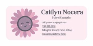 Caitlyn Nocera School Counselor